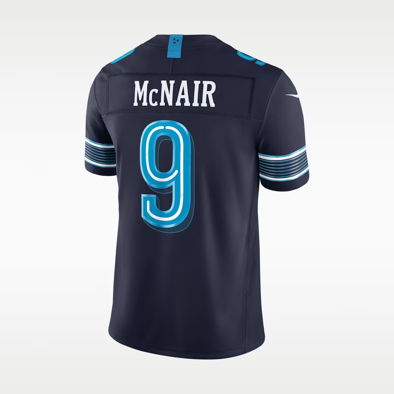 Men's Steve McNair Tennessee Titans Rivalries Collection Vapor F.U.S.E. Stitched Limited Jersey