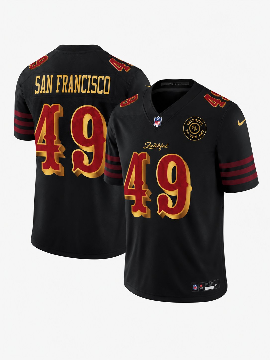 The Faithful San Francisco 49ers Rivalries Collection Jersey