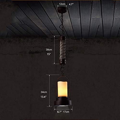 Chandeliers E27 Retro Industrial Chandelier Living Room Dining Room Candle Holder Chandelier Creative Bar Decoration Lamps Lamp Shades