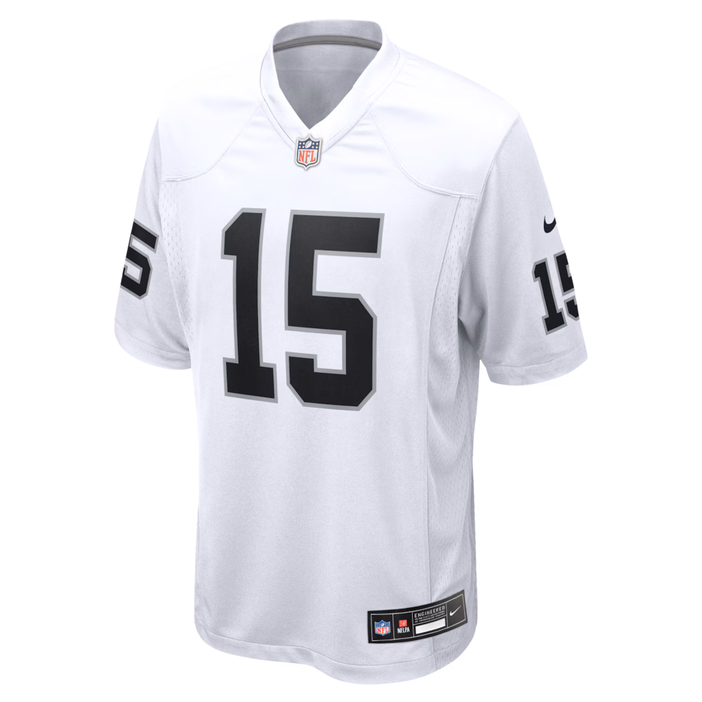 Men's Las Vegas Raiders Fernando Mendoza Nike White  Jersey