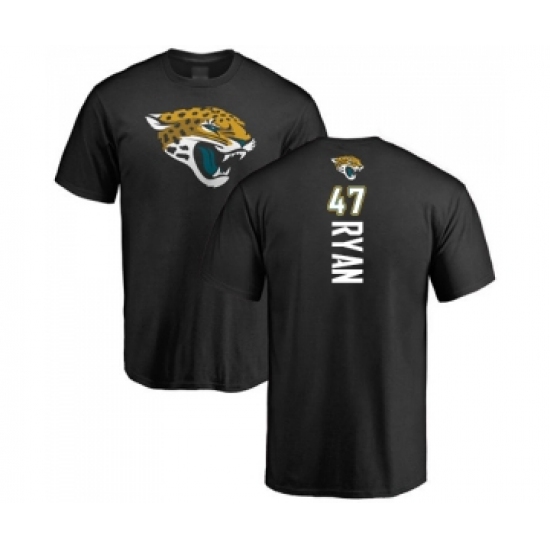 Football Jacksonville Jaguars #47 Jake Ryan Black Backer T-Shirt