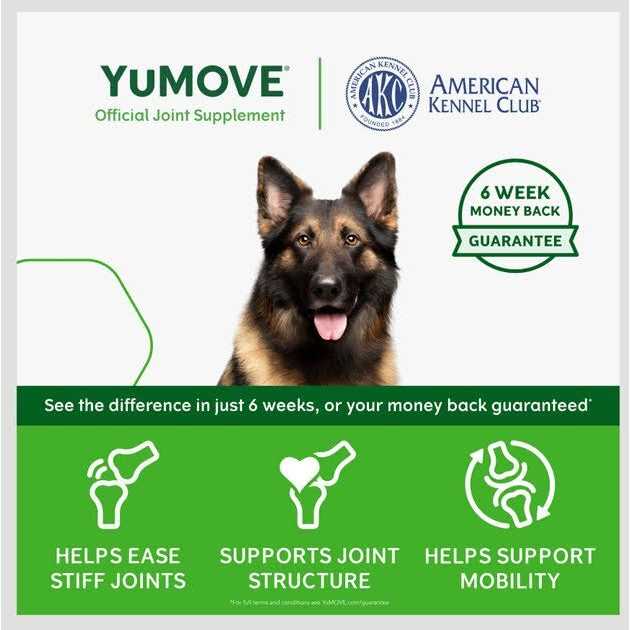 YuMOVE Daily Chews Hip and Joint Supplement for Large & X Large Dogs with Glucosamine