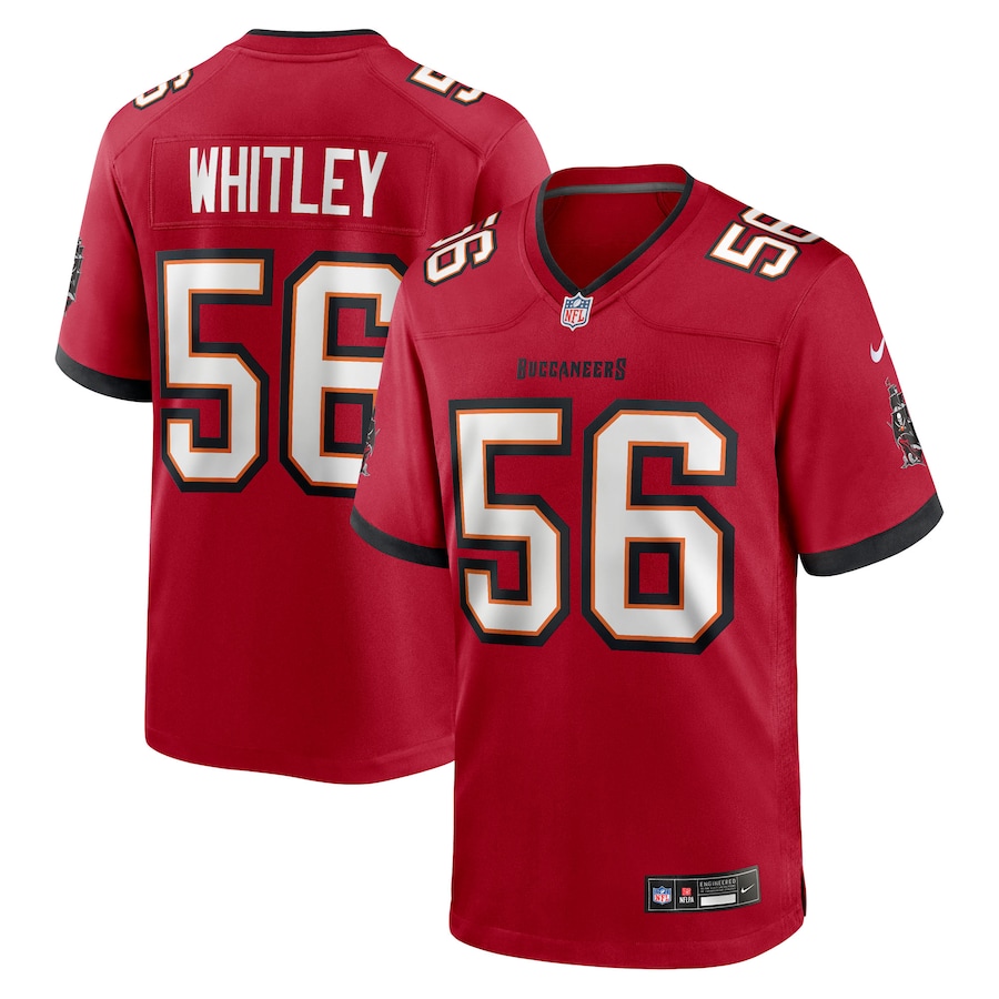 Men's Tampa Bay Buccaneers Benton Whitley Nike Red Team Game Jersey