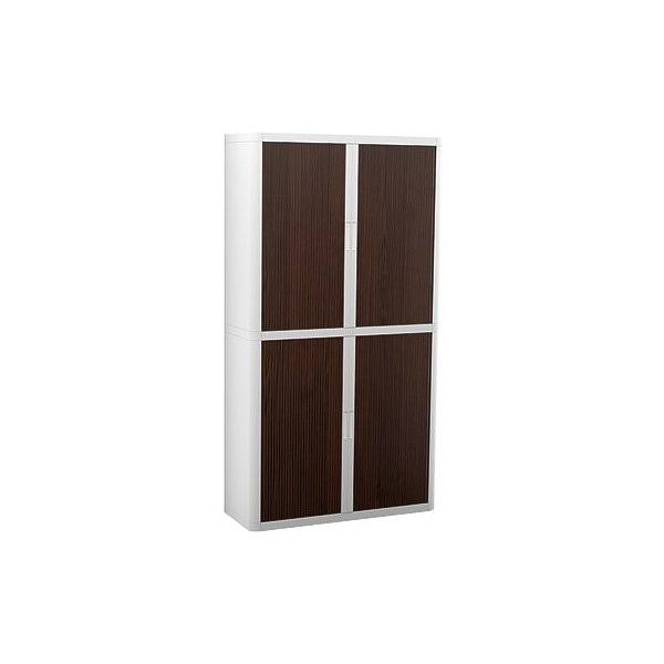 Paperflow 31186 easyOffice Storage Cabinet 80 in, Bamboo with Leaf