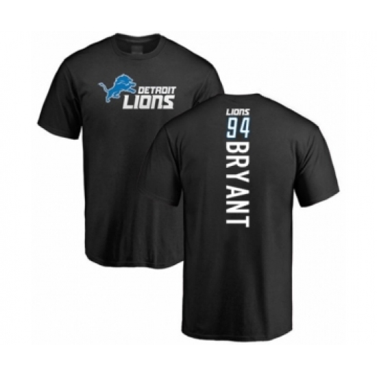 Football Detroit Lions #94 Austin Bryant Black Backer T-Shirt