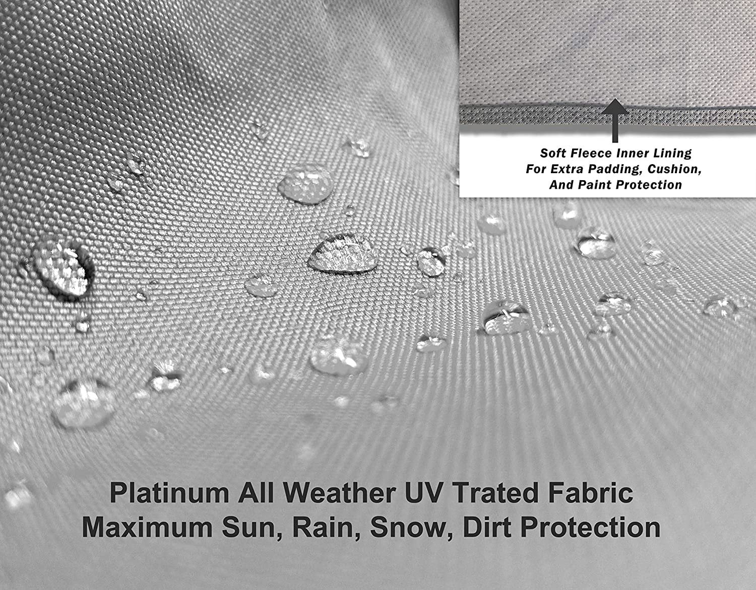 Platinum Shield Weatherproof Car Cover Compatible with 2019 Mini Convertible Convertible 2 Door - Protect Water, Snow, Sun - Fleece Lining - Free Cable Lock, Storage Bag & Wind Straps - Curated Treasures Market