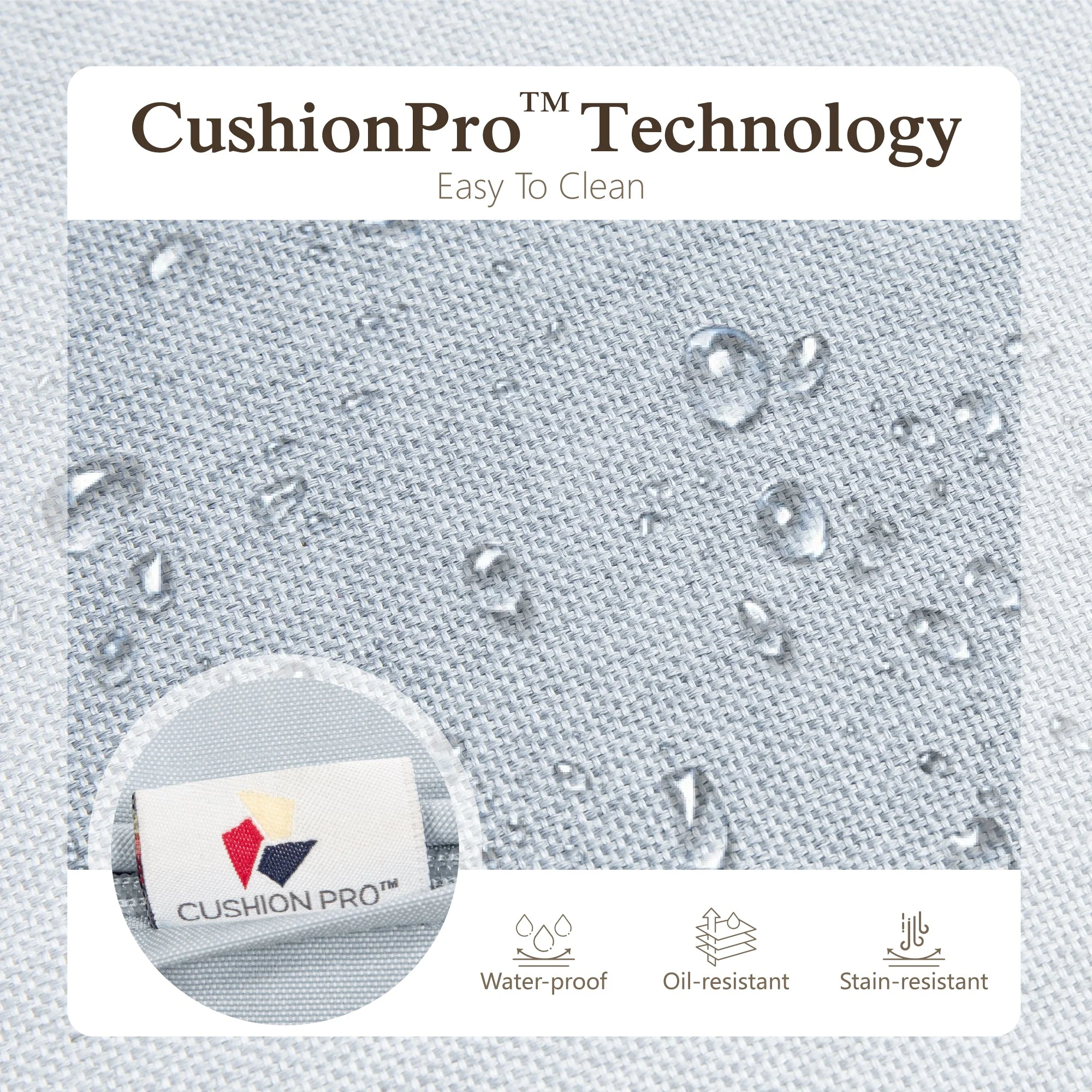 Sophia & William Patio Aluminum Conversation Set Outdoor White Frame Sofa &Table Funiture Set, Gray Cushions - Curated Treasures Market