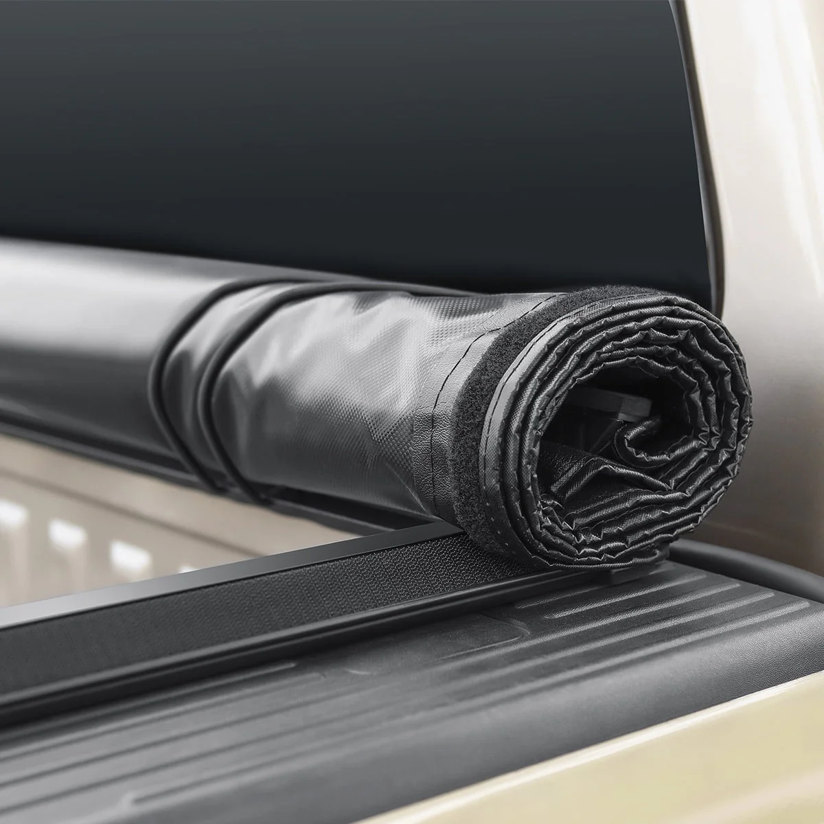 Auto Drive Soft Roll up Truck Bed Tonneau Cover Fits 15-19 Chevy Colorado / GMC Canyon 5Ft Bed