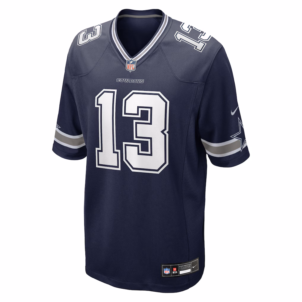 Men's Dallas Cowboys Caleb Downs Nike Navy 2026 NFL Draft First Round Pick No. 11 Team  Jersey