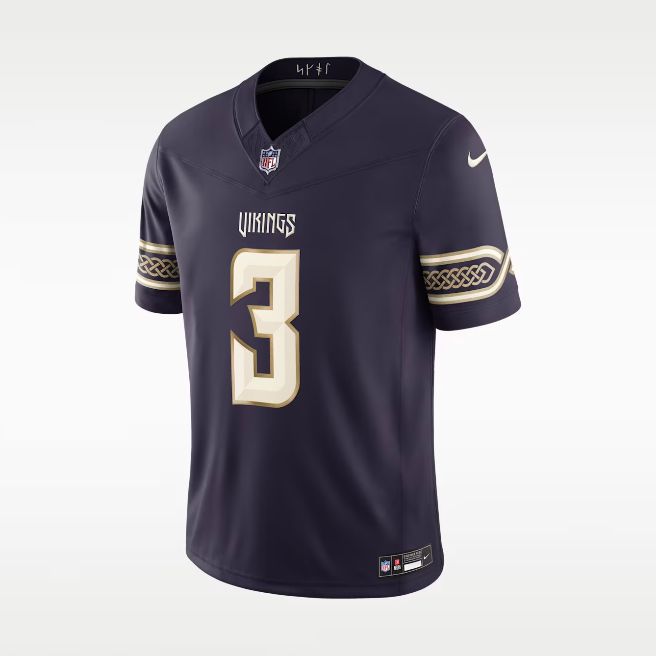 Men's Jordan Addison Minnesota Vikings Rivalries Collection Vapor F.U.S.E. Stitched Limited Jersey