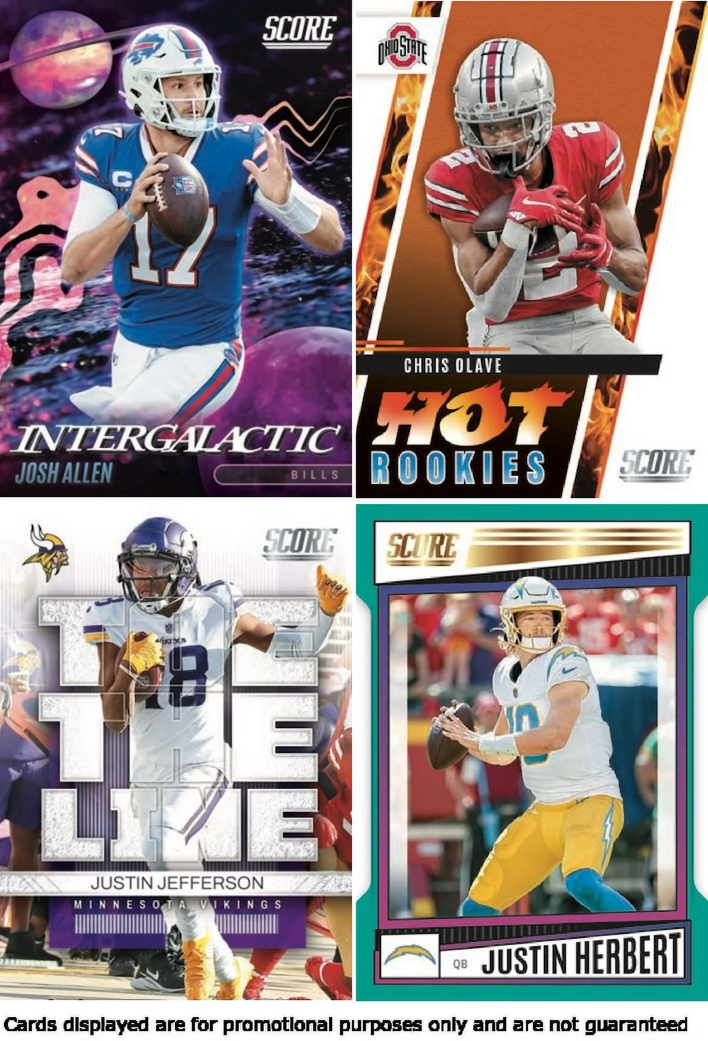 2022 Panini Score Football Blaster Box Trading Cards