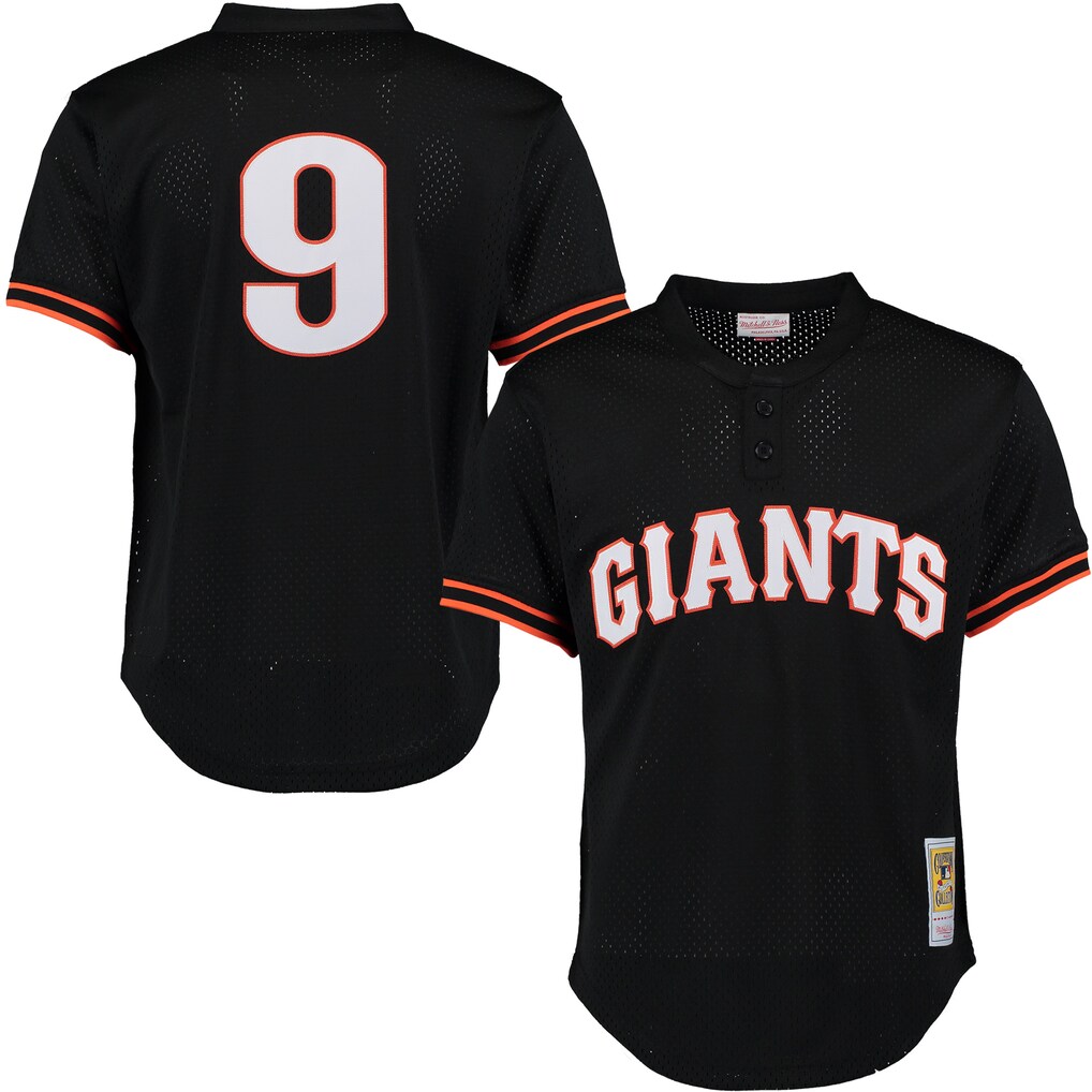 Men's San Francisco Giants Matt Williams Mitchell & Ness Black Authentic Batting Practice Jersey