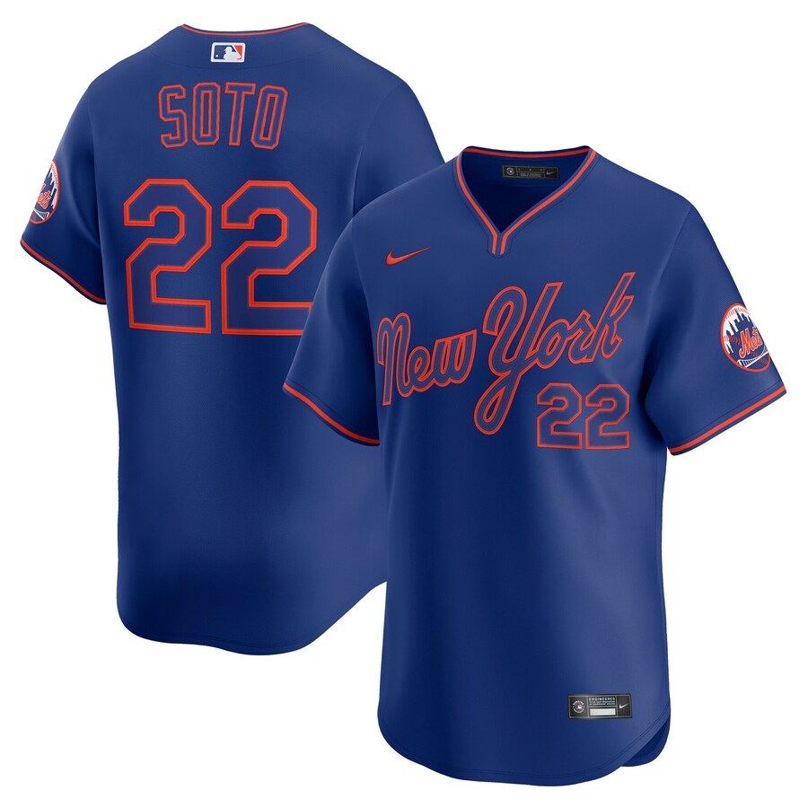 Men's New York Mets Juan Soto Nike Royal Alternate Limited Player Jersey