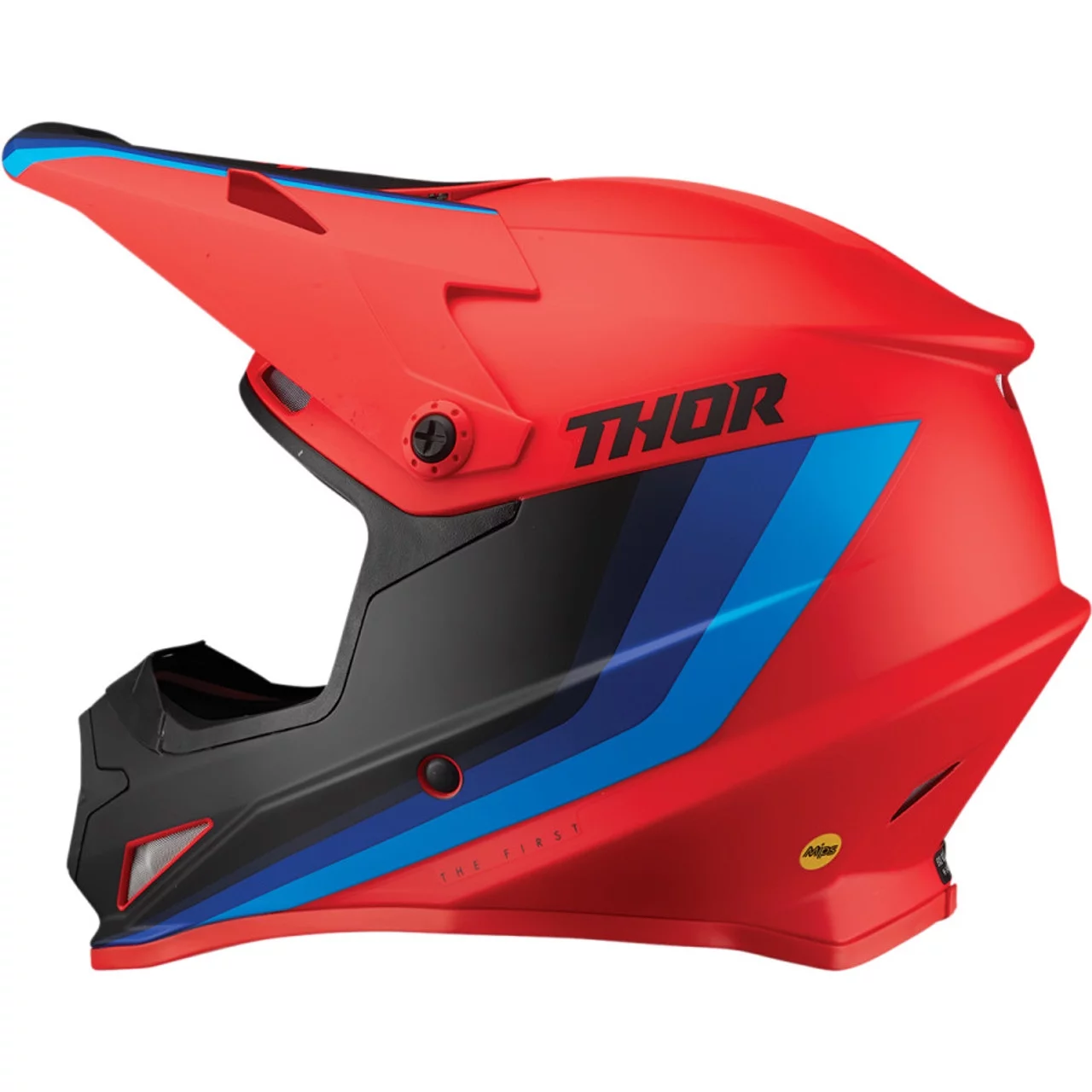 Thor Sector Runner MIPS Offroad Motocross Dirt Bike Helmet - Red/Blue - XX-Large - Curated Treasures Market