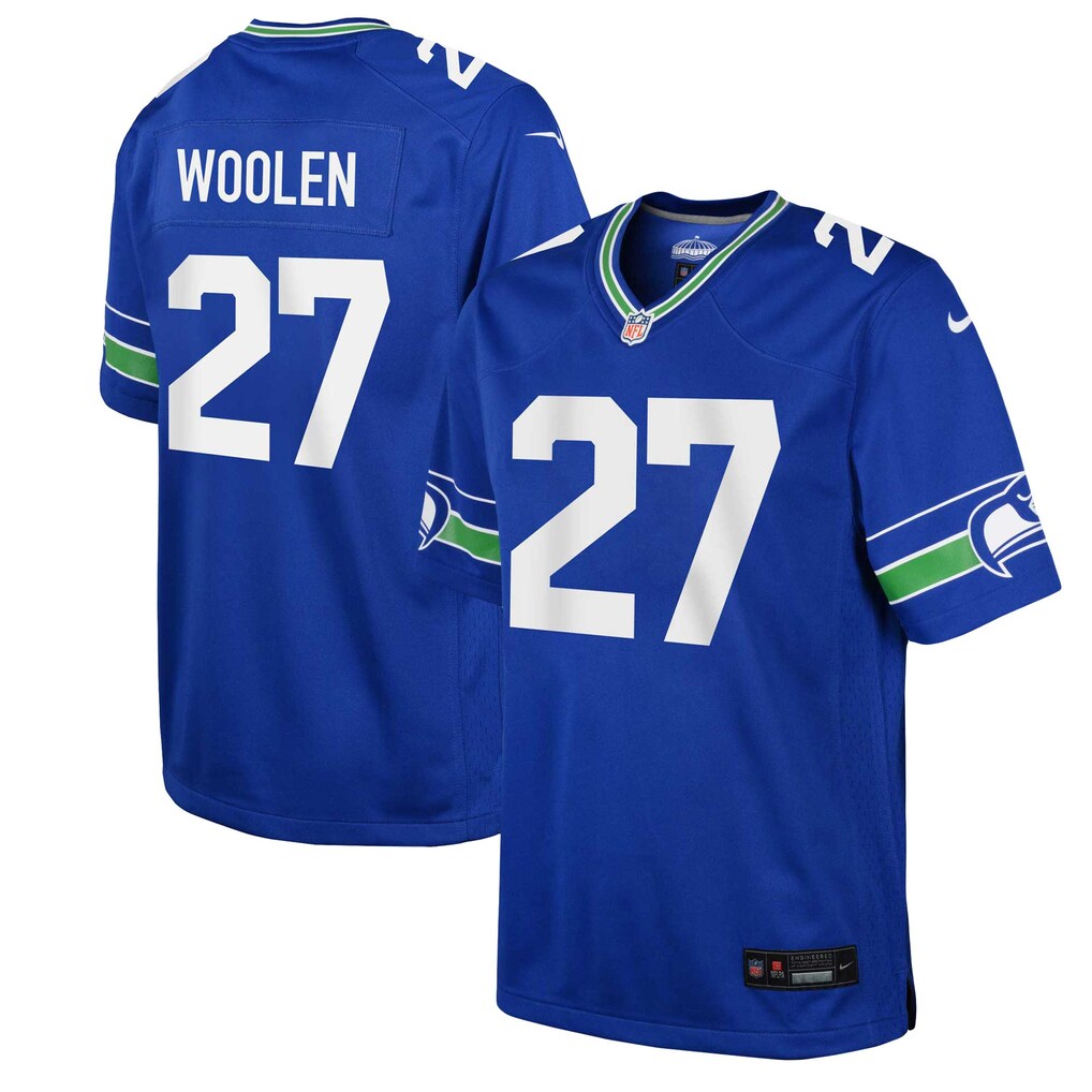 Youth Seattle Seahawks 12th Fan Nike Royal Game Jersey