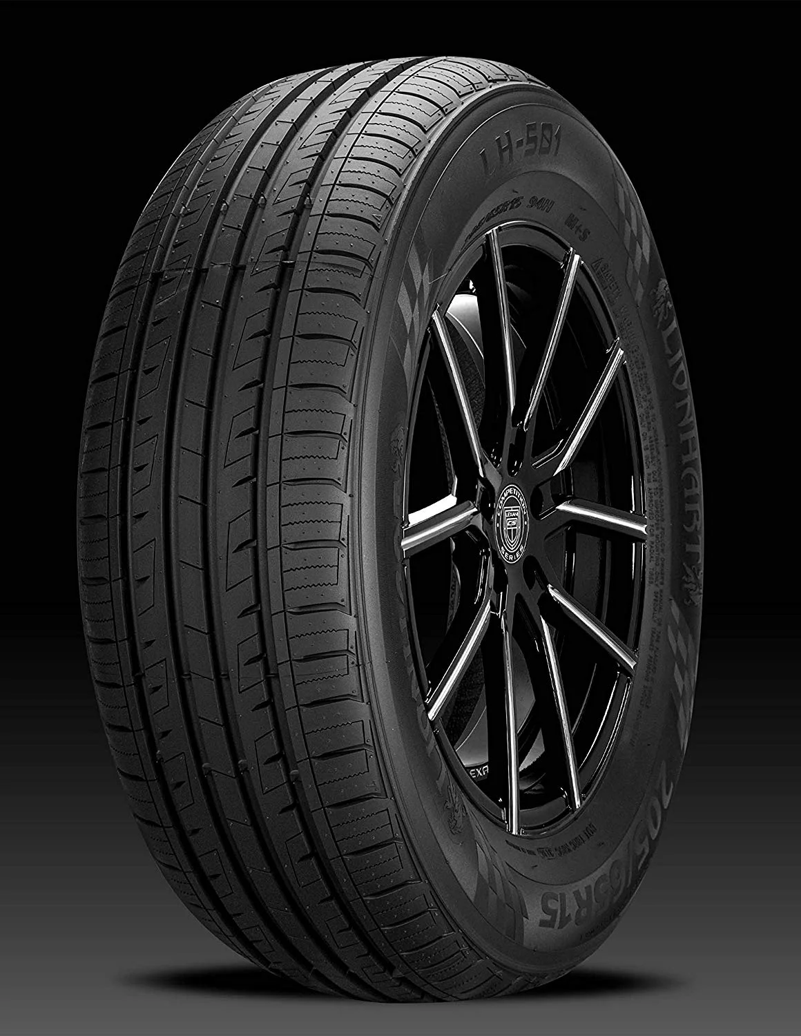 Lionhart LH-501 185/60R14 82H BSW (1 Tires) Fits: 1989-98 Honda Civic Si. 1990 Mazda Miata Base