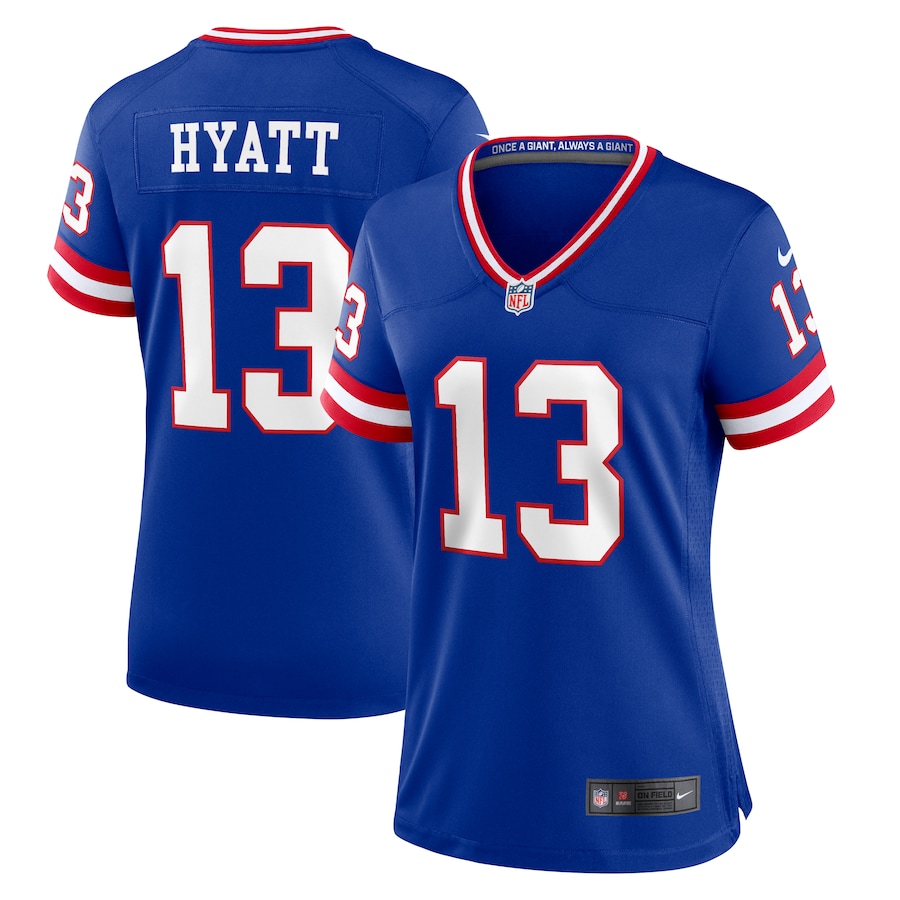 Women's New York Giants Jalin Hyatt Nike Century Red Alternate Game Jersey