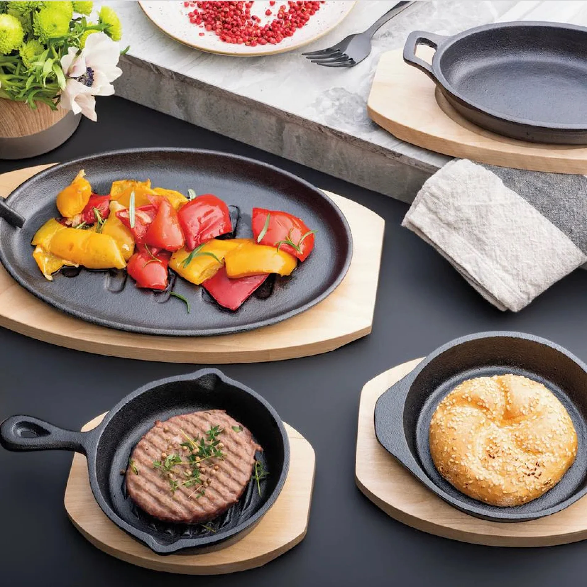 Fusion Taste Cast Iron Pan 14cm