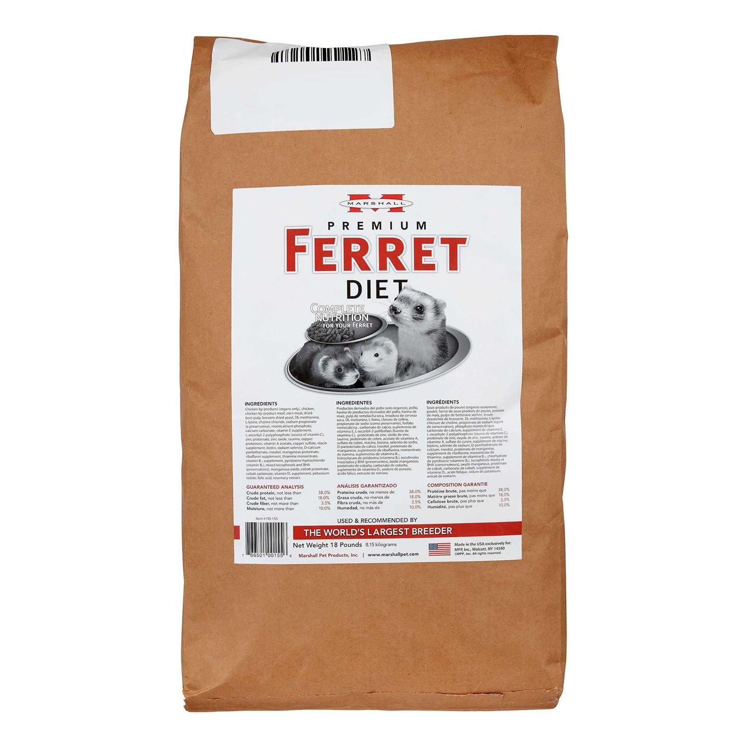 Marshall Premium Ferret Diet