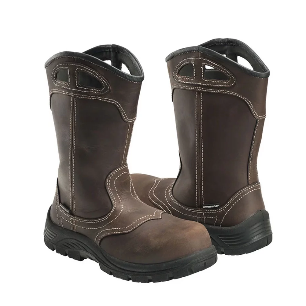 AVENGER Adult Female Framer Wellington Work Boots, Color: Brown, Size: 10, Width: M - Curated Treasures Market