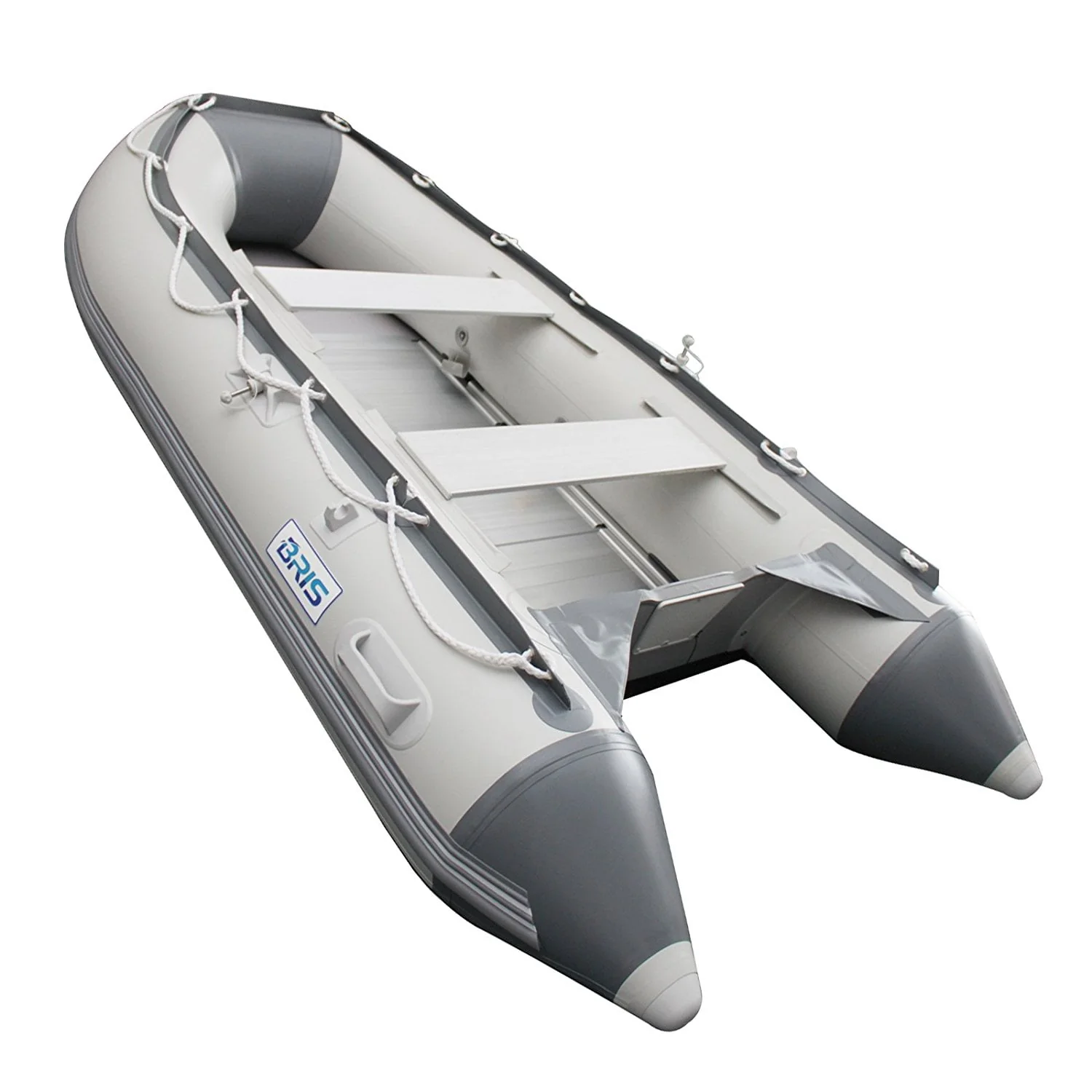 BRIS 10.8Ft Inflatable Boat Inflatable raft Dinghy Fishing Tender Pontoon Boat
