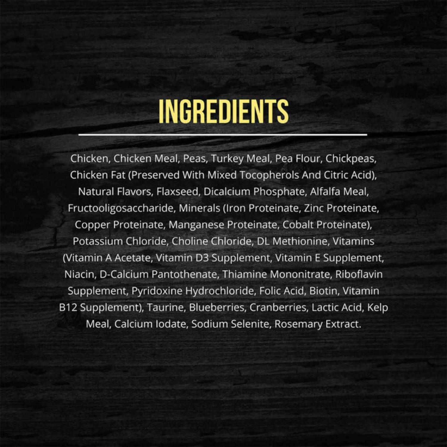 Fussie Cat Dry Cat Food Market Fresh Chicken Turkey