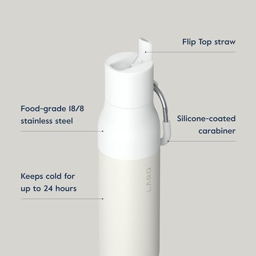 LARQ Bottle Flip Top - Insulated Stainless Steel Water Bottle