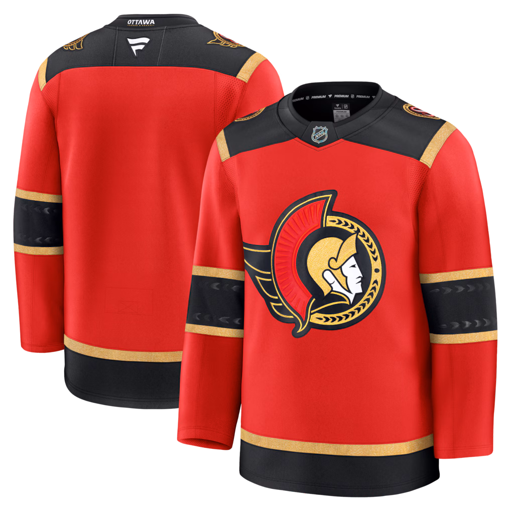 Men's Ottawa Senators Fanatics Red Alternate Premium Jersey