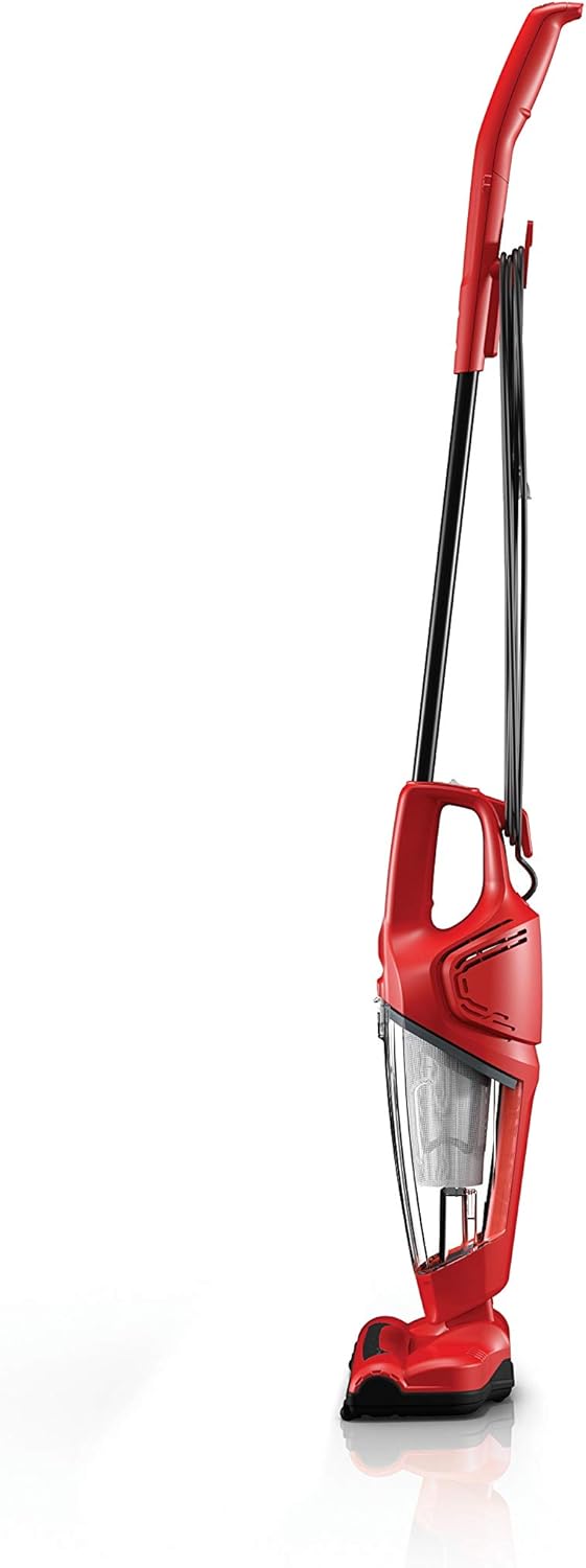 Dirt Devil Vibe 3-in-1 Vacuum Cleaner, Lightweight Corded Bagless Stick Vac with Handheld, SD20020, Red
