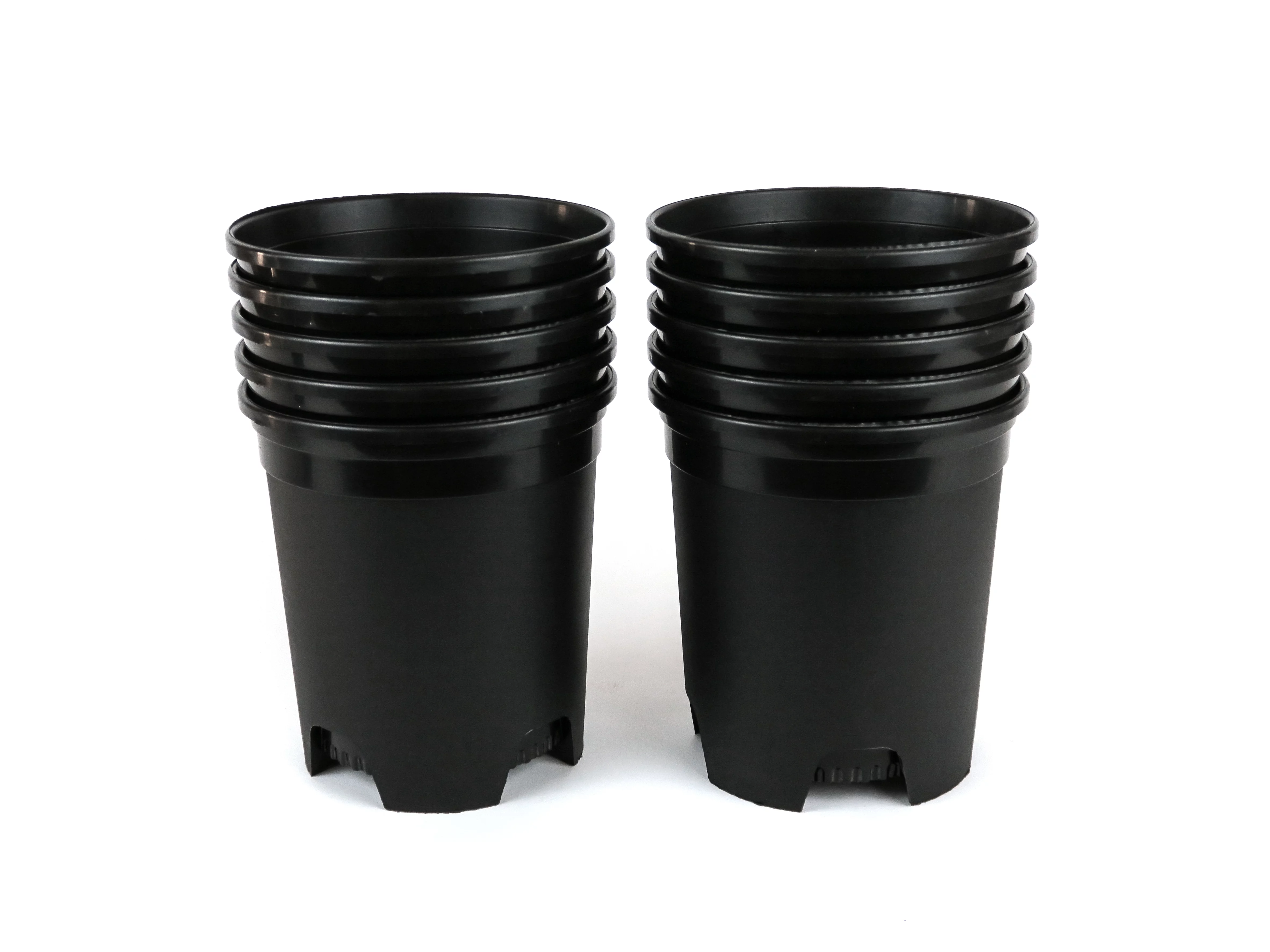 Cotta Planters 1 Gallon Nursery Pots 30-Pack 6 inch Bulk Plastic Planters Garden supplies - Curated Treasures Market