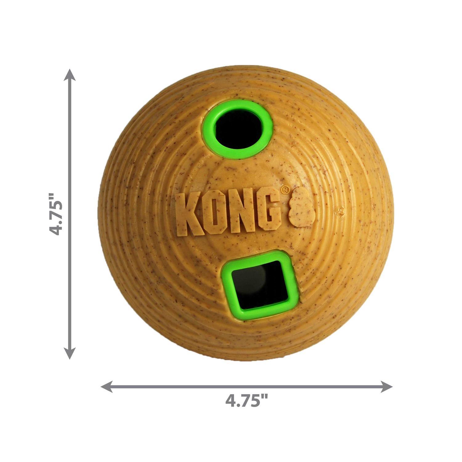 KONG Bamboo Feeder Ball Dog Toy