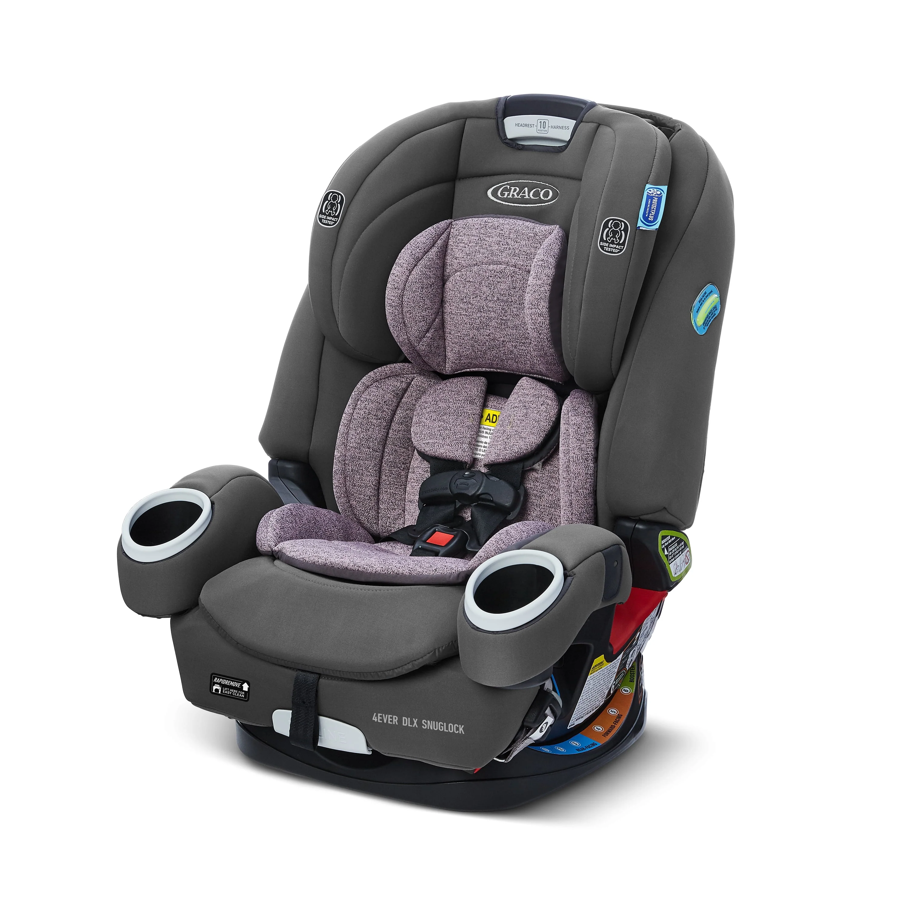 Graco 4Ever DLX SnugLock 4-in-1 Car Seat, Leila