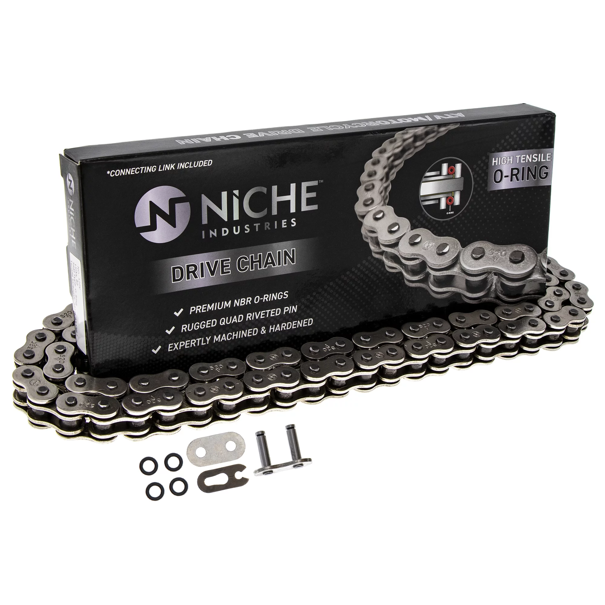 Niche Sprocket Chain Set for Honda NX650 15/46T 520 O-Ring Motorcycle MK1004187 - Curated Treasures Market