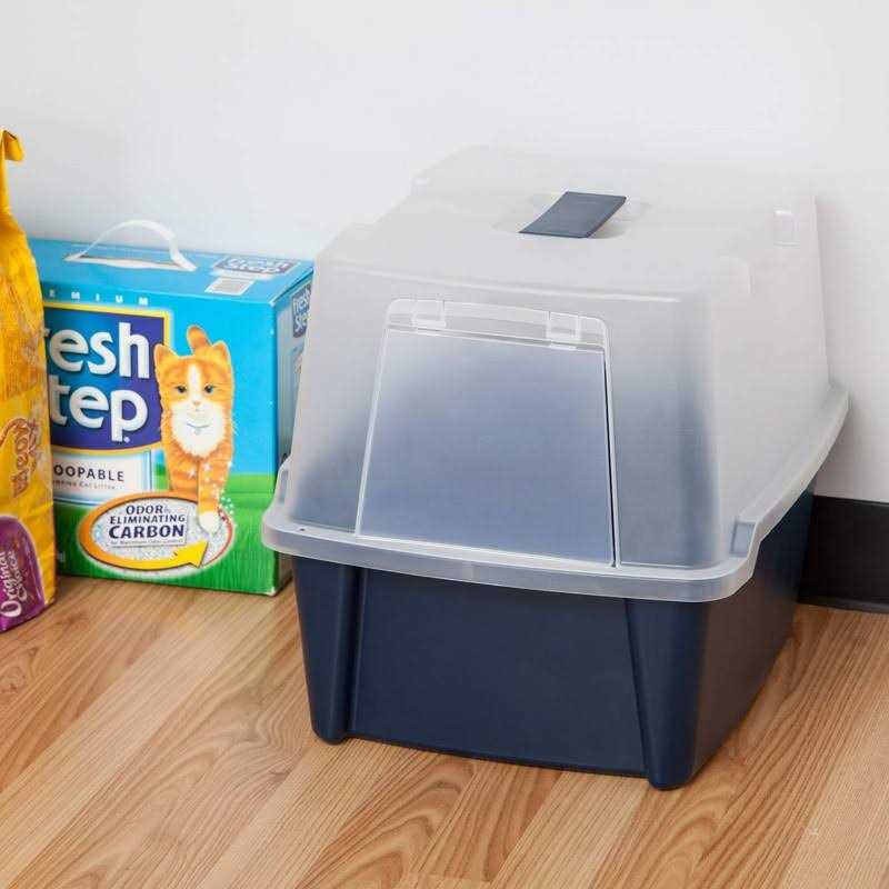 Iris USA Litter Box with Grate and Scoop - Pet Supplies online store