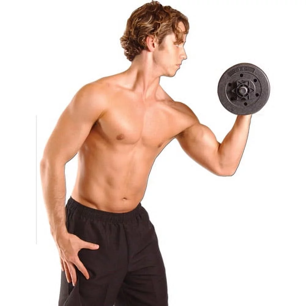 CAP Barbell 40-Pound Vinyl Dumbbell Set