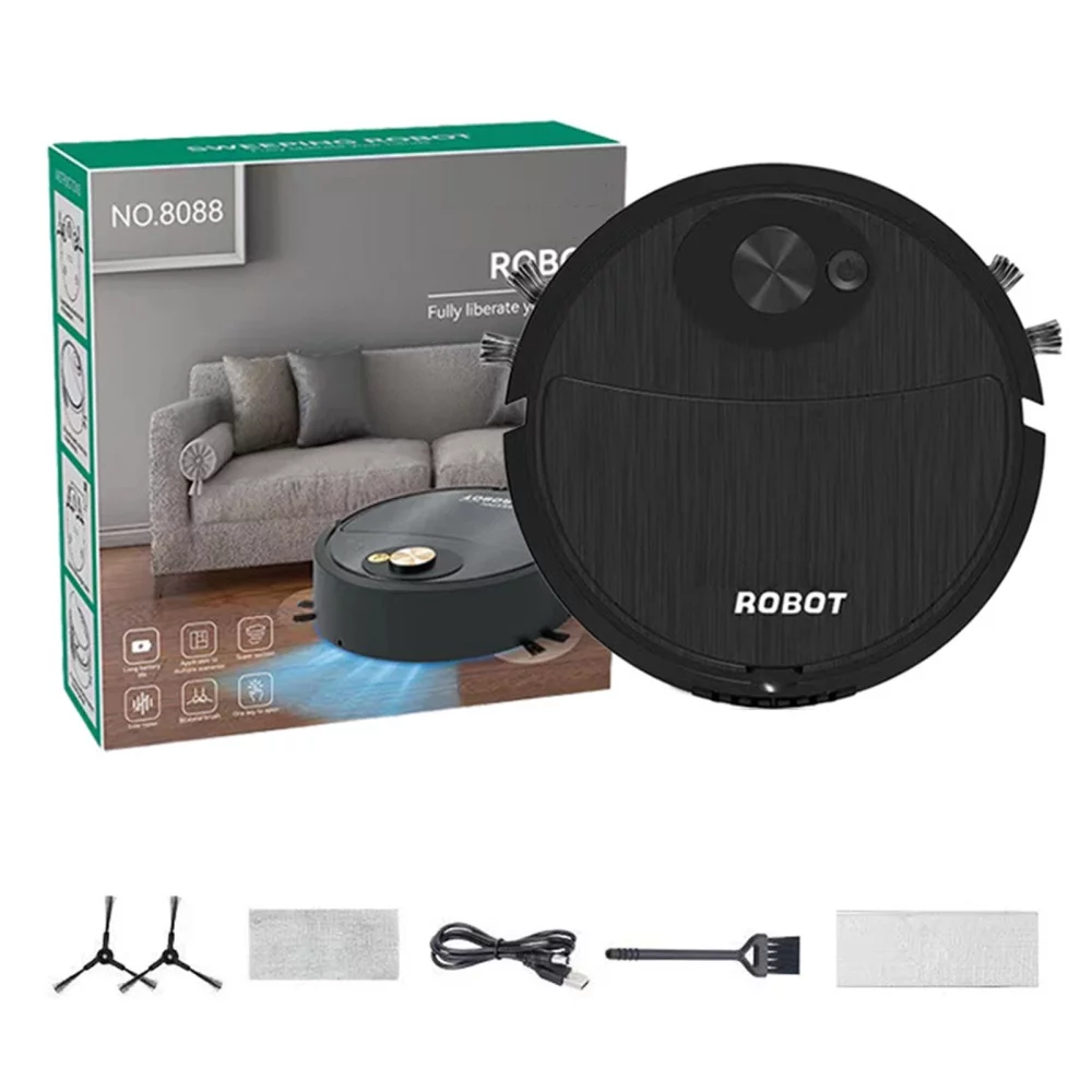 3 in 1 Robot Vacuum Cleaner Home Intelligent Sweeping Robot for Home Living Room Bedroom