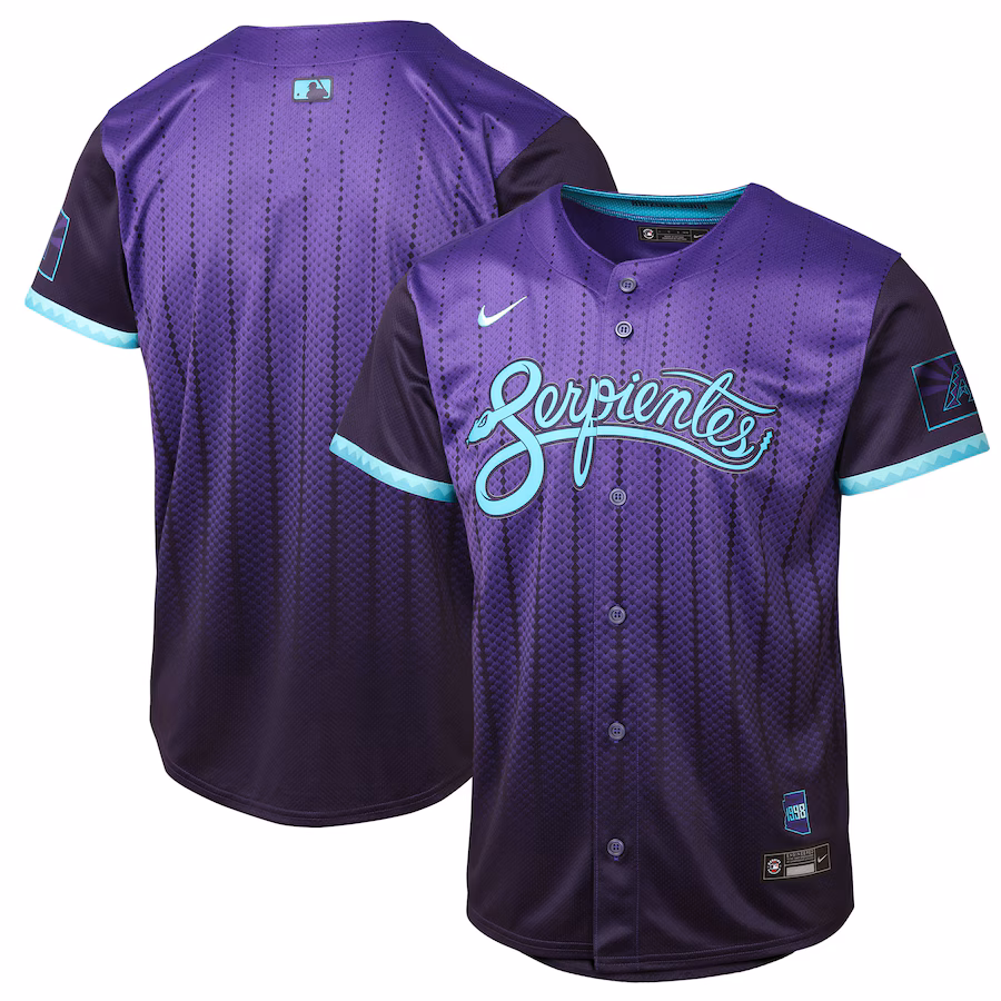 Youth Arizona Diamondbacks Nike Purple 2025 City Connect Limited Jersey