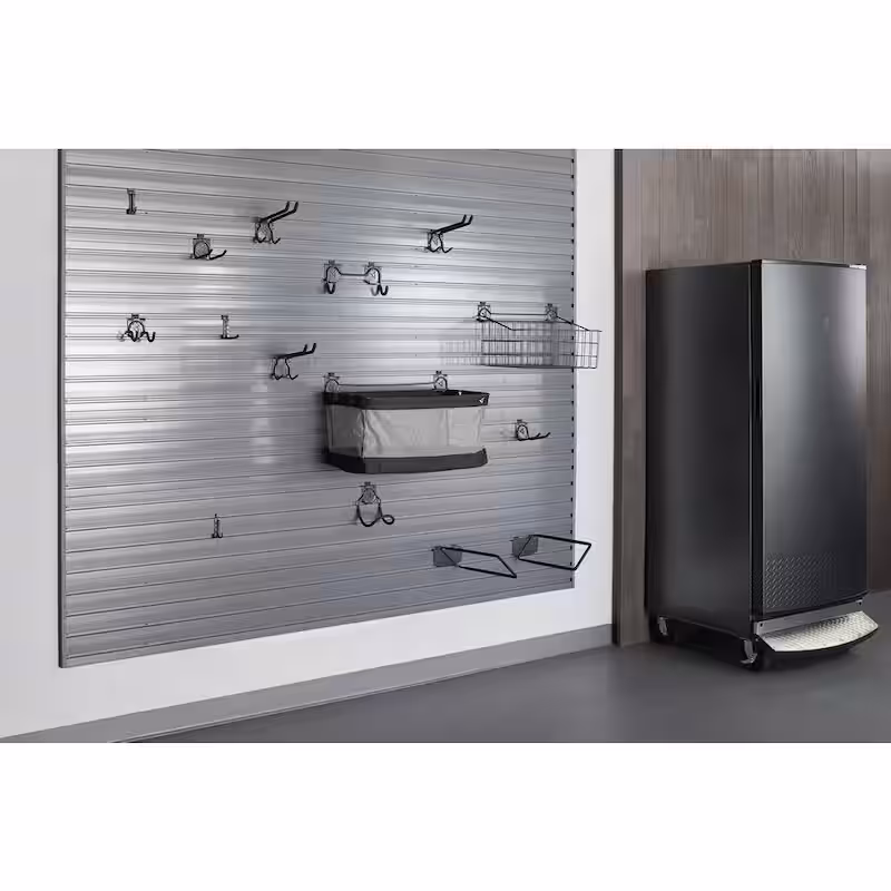 GearWall 12 in. H x 48 in. W Slatwall Kit in Smoke (2-Pack)