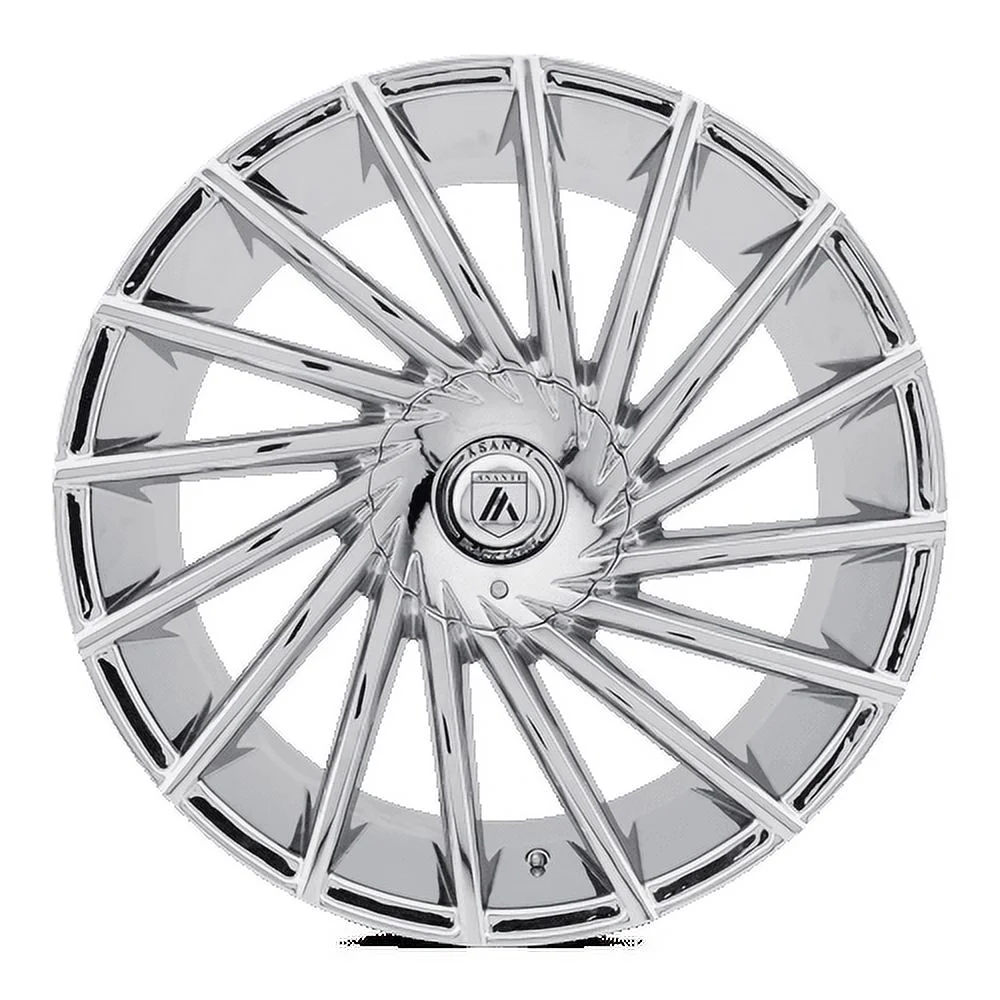 ASANTI BLACK ABL-18 MATAR 20X8.5 BLANK 15ET 74.1CB CHROME WHEEL