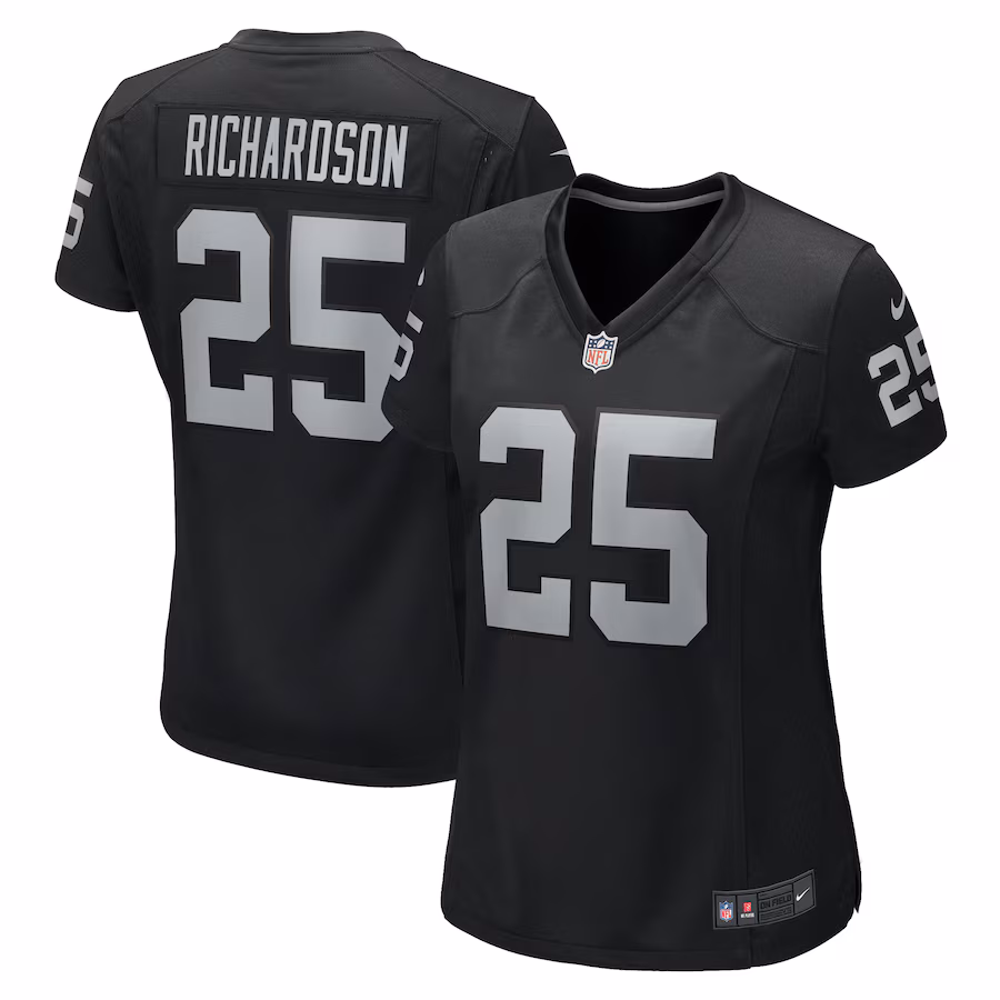 Women's Las Vegas Raiders Decamerion Richardson Nike Black Game Jersey
