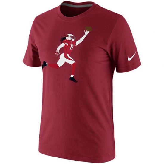NFL Larry Fitzgerald Arizona Cardinals Nike Silhouette T-Shirt Cardinal
