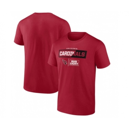 Men's Arizona Cardinals Red x Bud Light T-Shirt
