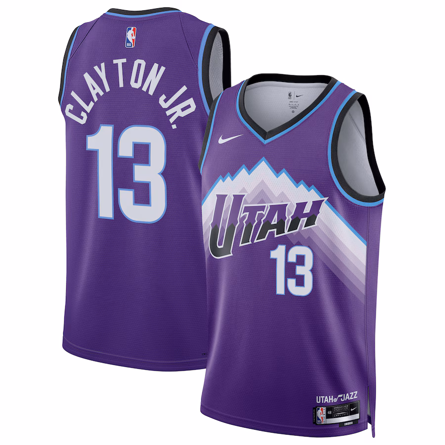 Unisex Utah Jazz Walter Clayton Jr. Nike Purple Swingman Jersey - Icon Edition