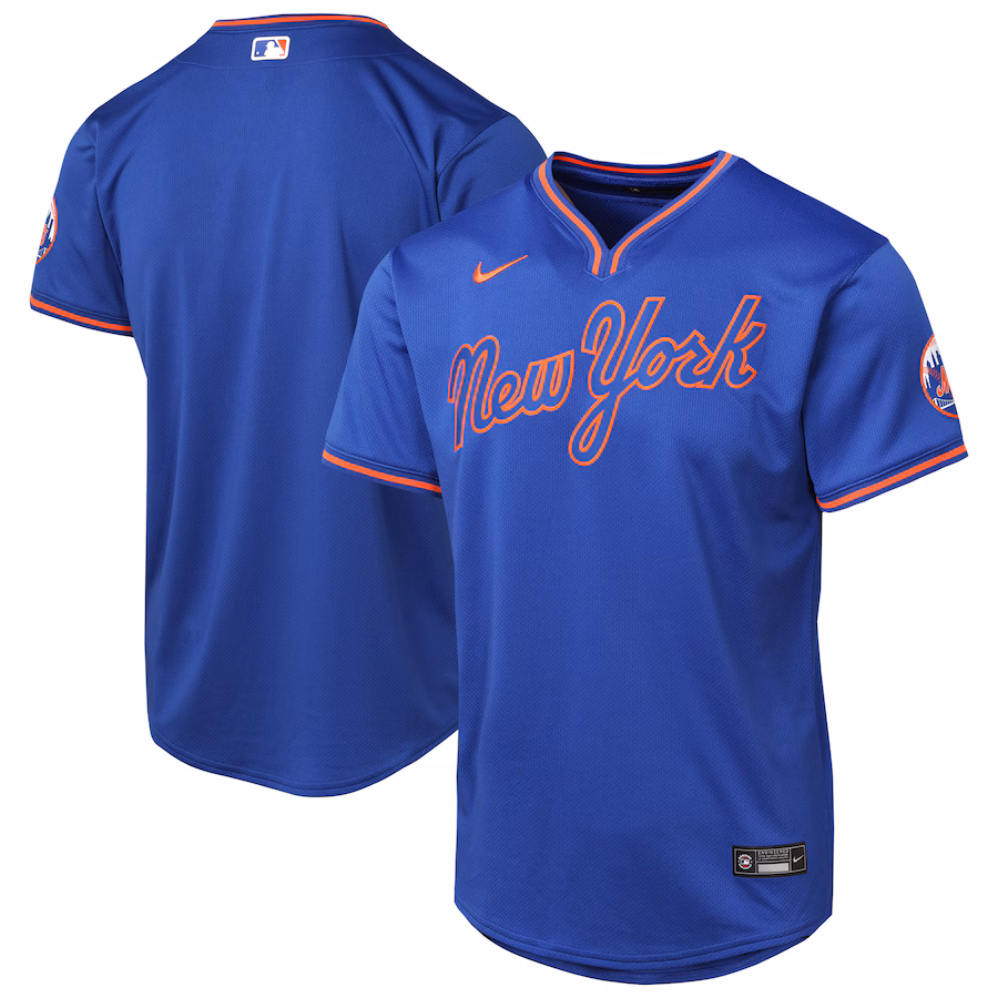 Youth New York Mets Royal Limited Jersey