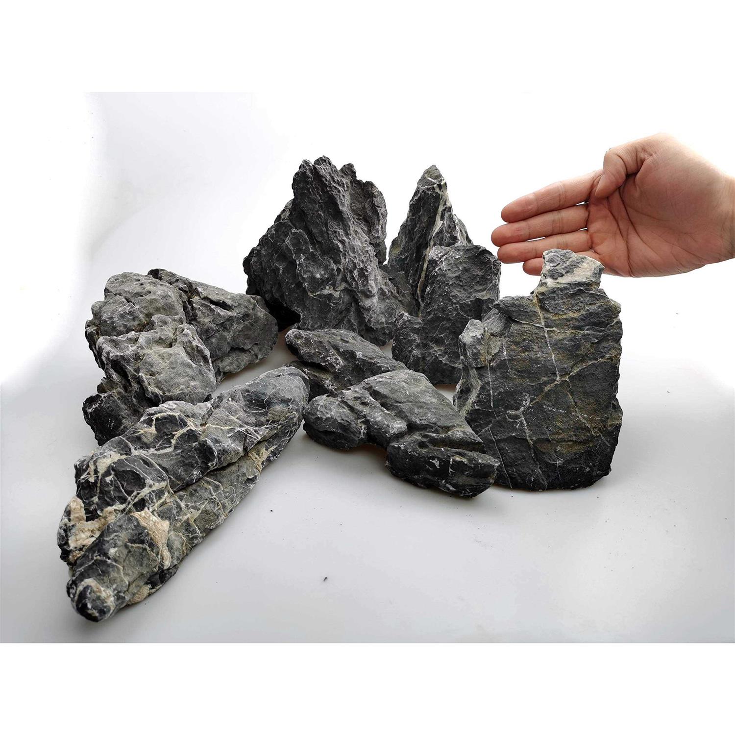 Voulosimi 44 lb Seiryu Rock Stone for Aquariums