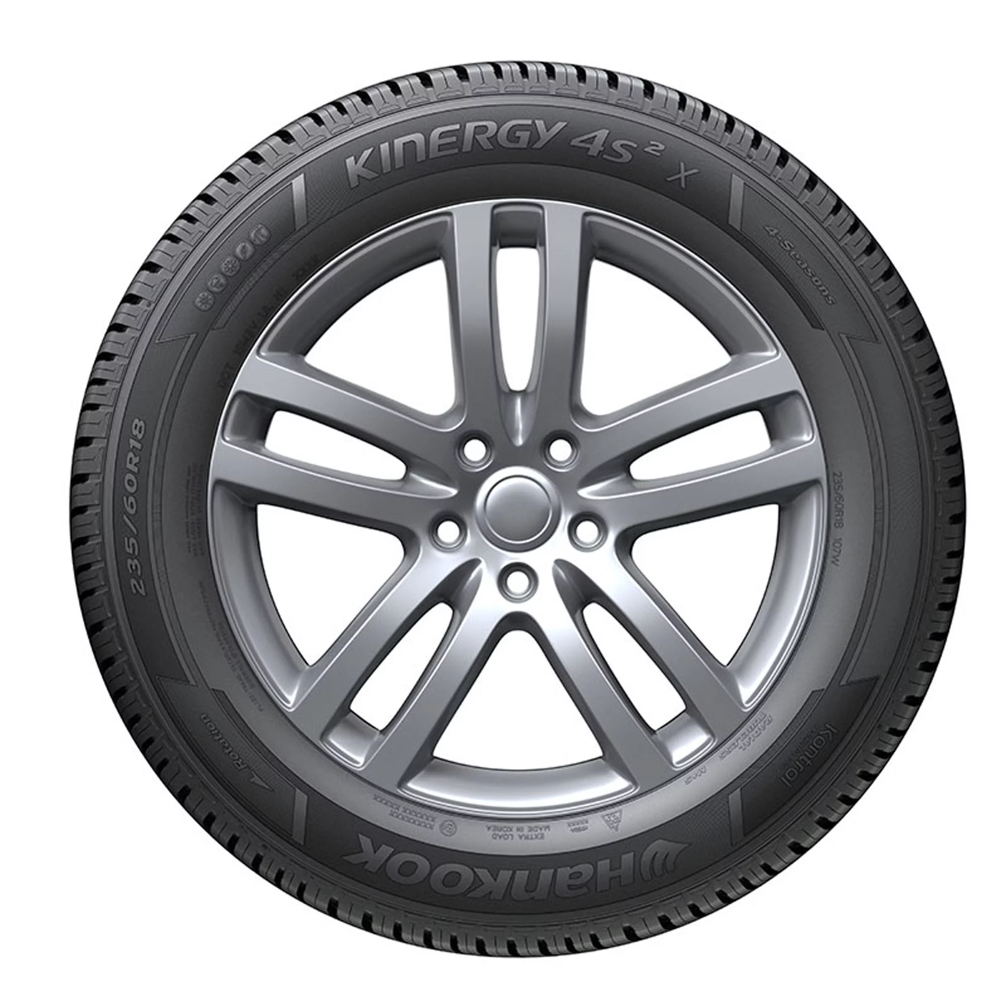 Hankook Kinergy 4S2 X (H750A) All Weather 225/65R17 106H XL SUV/Crossover Tire