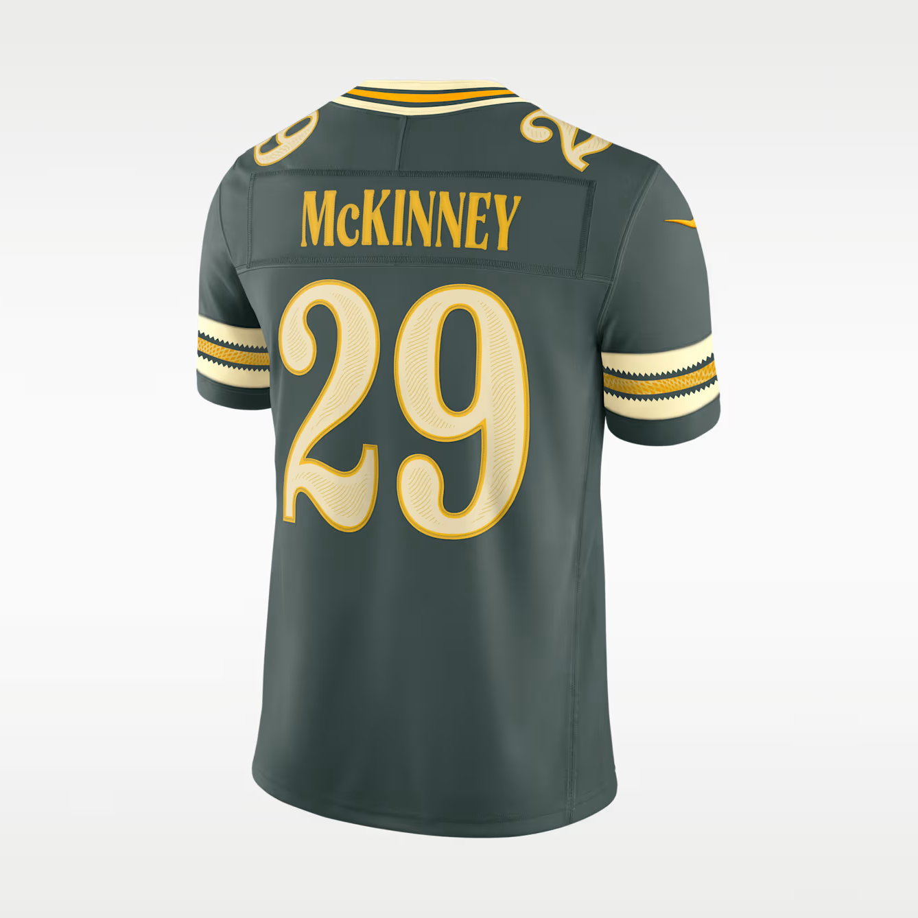 Men's Xavier McKinney Green Bay Packers Rivalries Collection Vapor F.U.S.E. Stitched Limited Jersey