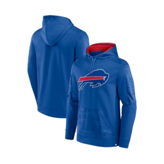 Men's Buffalo Bills Royal On The Ball Pullover Hoodie