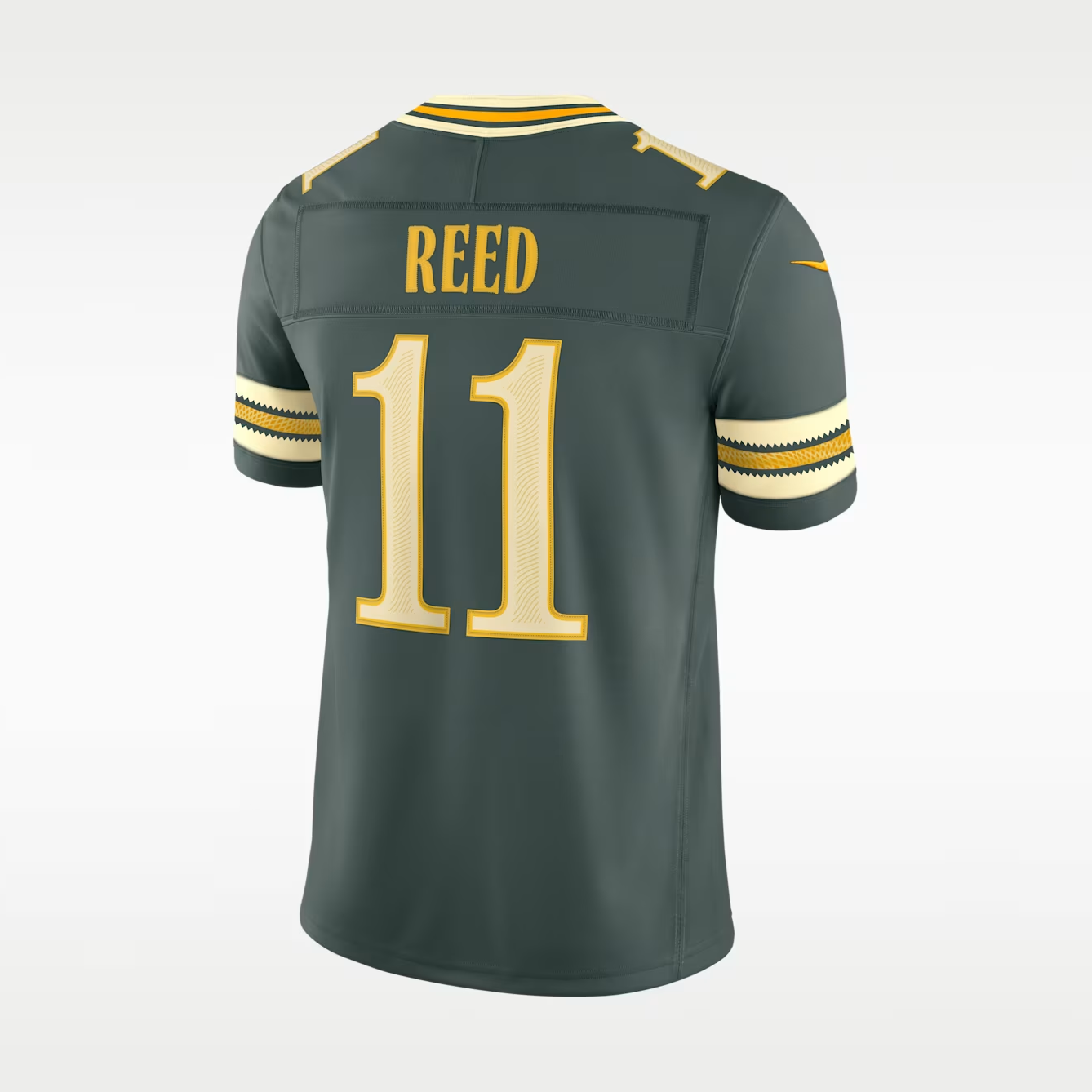 Men's Jayden Reed Green Bay Packers Rivalries Collection Vapor F.U.S.E. Stitched Limited Jersey