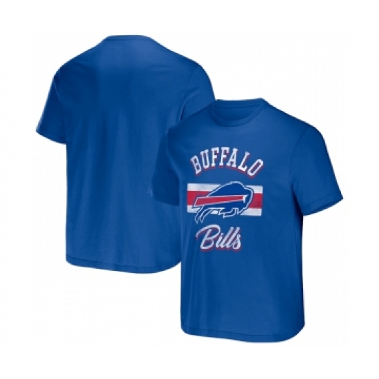 Men's Buffalo Bills Blue x Darius Rucker Collection Stripe T-Shirt